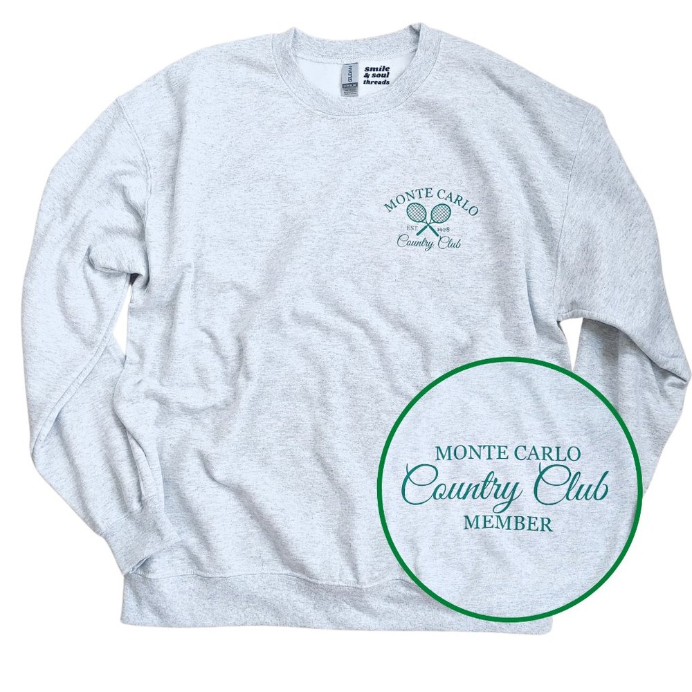 Monte Carlo Tennis Country Club Sweatshirt